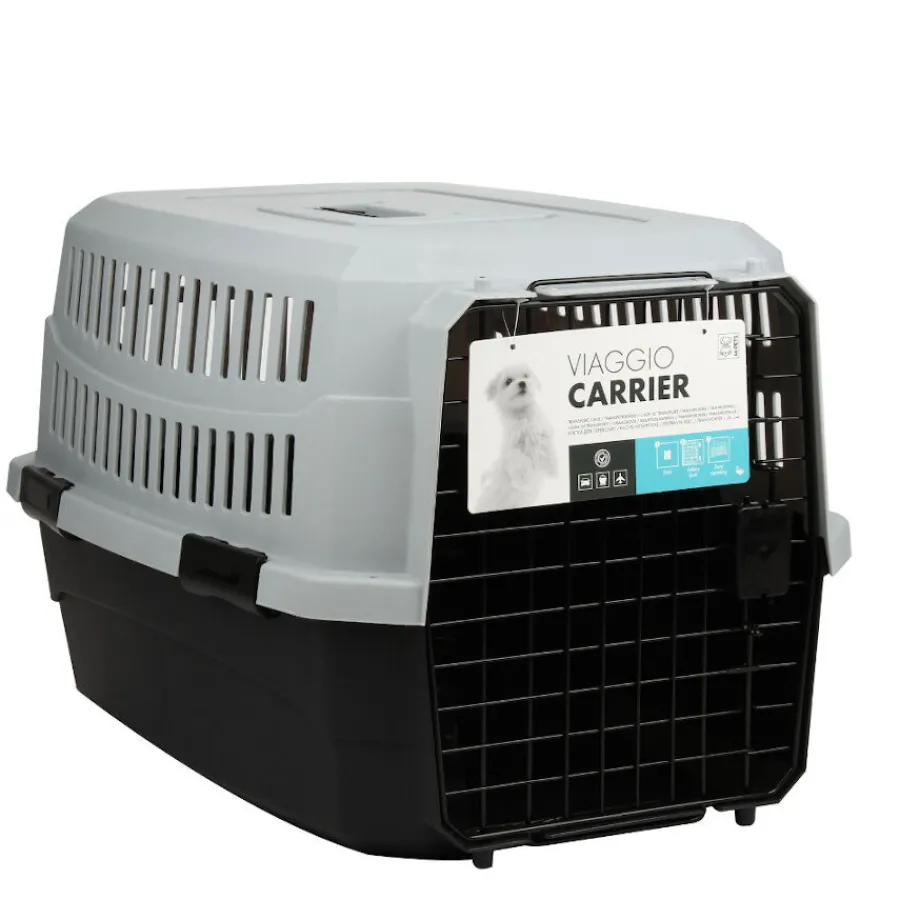 M-Pets Viaggio Transportadora Gris para perros Outlet