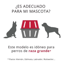 M-Pets Viaggio Transportín Negro y Gris para perros Outlet