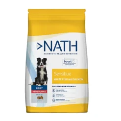 Nath Adult Medium Maxi Sensitive Pescado Blanco y Salmón pienso para perros