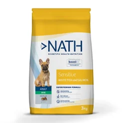Nath Adult Mini Sensitive Pescado Blanco y Salmón pienso para perros