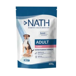 Nath Adult Pavo en Gelatina sobre para perros Best