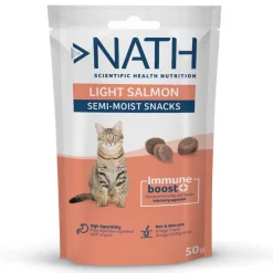 Nath Bocaditos Light Semihúmedos de Salmón para gatos Sale