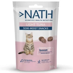 Nath Bocaditos Light Semihúmedos de Atún para gatos Online