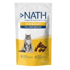 Nath Pillow Snacks Skin&Coat Bocaditos para gatos Best
