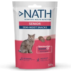 Nath Senior Bocaditos Semihúmedos para gatos Online