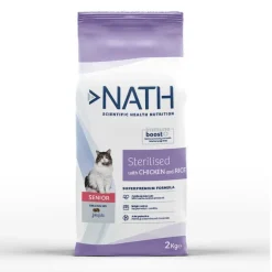 Nath Senior Sterilised Pollo y Arroz pienso para gatos Discount