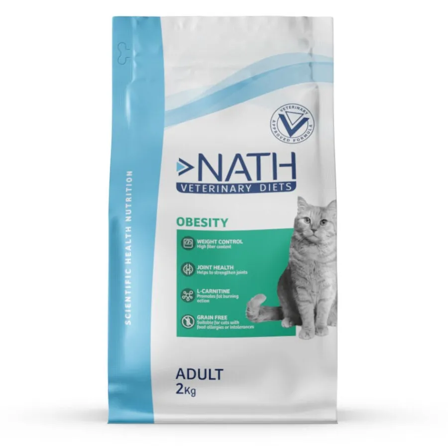 Nath Veterinary Diets Obesity Adult Pienso para gatos Sale