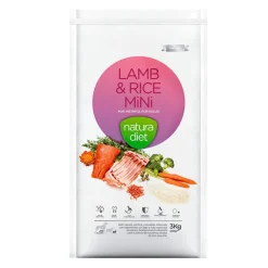 Natura Diet Adult Mini Daily Food Cordero y Arroz pienso para perros Outlet
