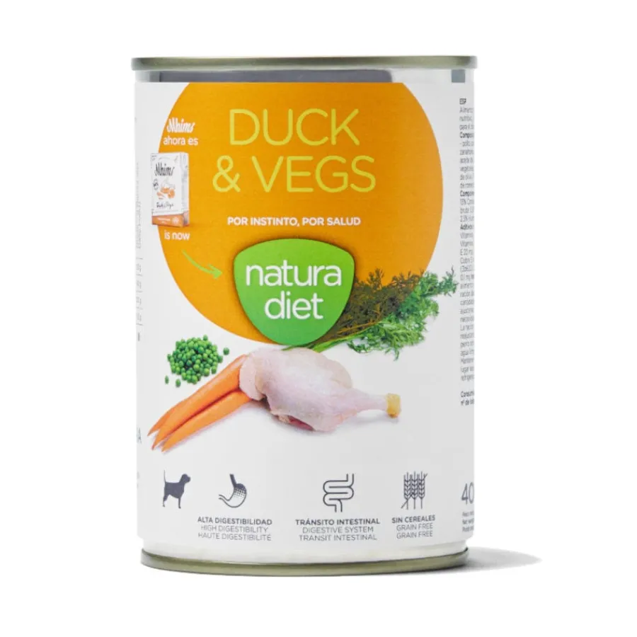 Natura Diet Pato y Verduras latas para perros Online