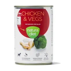 Natura Diet Pollo y Verduras latas para perros