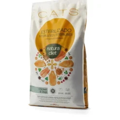 Natura Diet Sterilized Pollo y Vegetales pienso para gatos Outlet