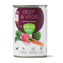 Natura Diet Ternera y Verduras latas para perros Sale