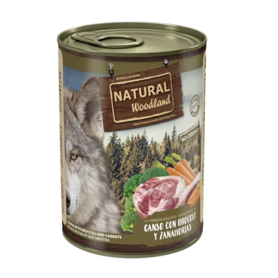 Natural Greatness Ganso con Brocoli y Zanahoria lata para perros Clearance