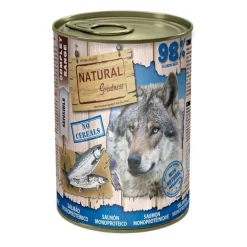 Natural Greatness Monoproteico Salmón lata para perros Hot