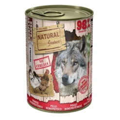 Natural Greatness Monoproteico Pollo lata para perros Best