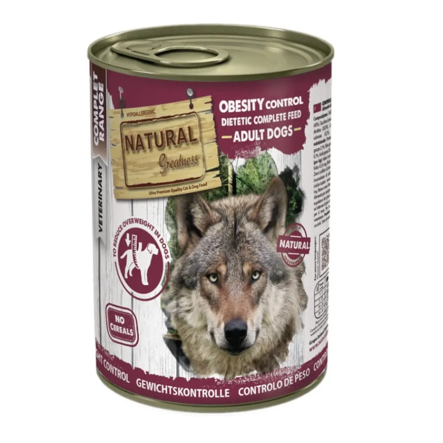 Natural Greatness Obesity Pollo Comida Húmeda para perros Hot