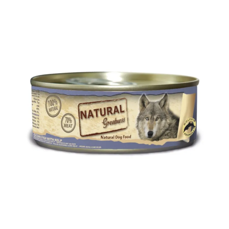 Natural Greatness Pescado con Kelp Lata para perros Online