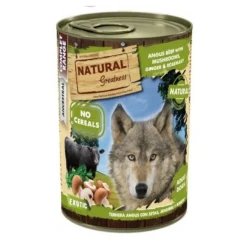 Natural Greatness Ternera Angus Lata para perros Clearance