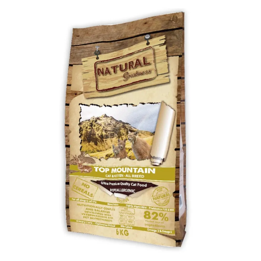 Natural Greatness Top Mountain pienso para gatos Best