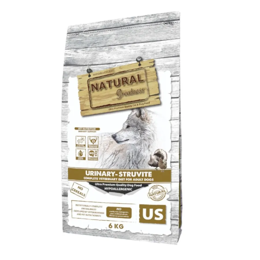 Natural Greatness Urinary-Struvit Pavo y Pollo Pienso Hipoalergénico para perros New