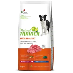 Natural Trainer Adult Medium Ternera pienso para perros Hot