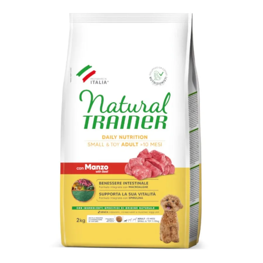 Natural Trainer Adult Mini Ternera pienso para perros Best