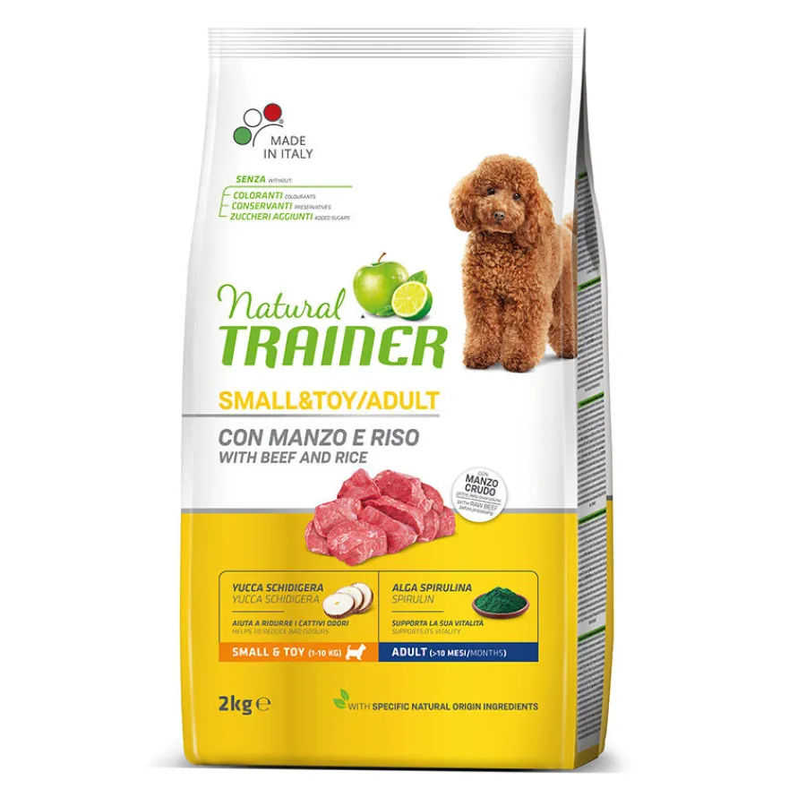 Natural Trainer Adult Mini Ternera pienso para perros Best