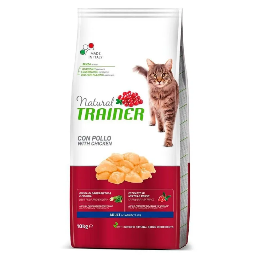 Natural Trainer Adult Pollo pienso para gatos Online
