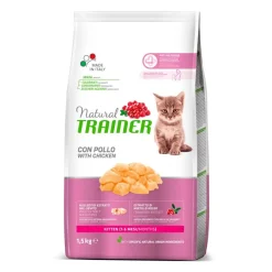 Natural Trainer Kitten Pollo pienso para gatos Discount