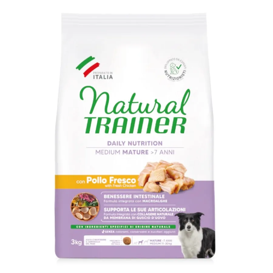 Natural Trainer Mature Medium Pollo pienso para perros Discount