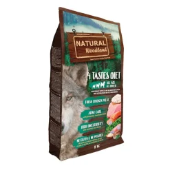 Natural Woodland 4 Tastes Diet Hypoallergenic Pienso para perros New