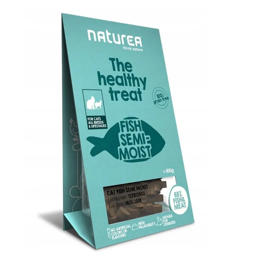 Naturea Bocaditos Pescado para gatos