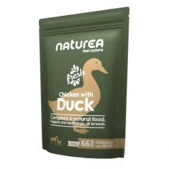 Naturea Pollo y Pato sobre para perros Hot