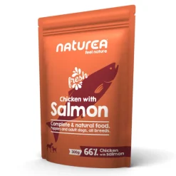 Naturea Pollo y Salmón sobre para perros Online