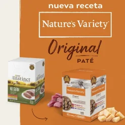 Nature's Variety Adult Mini Paté sobre para perros Best