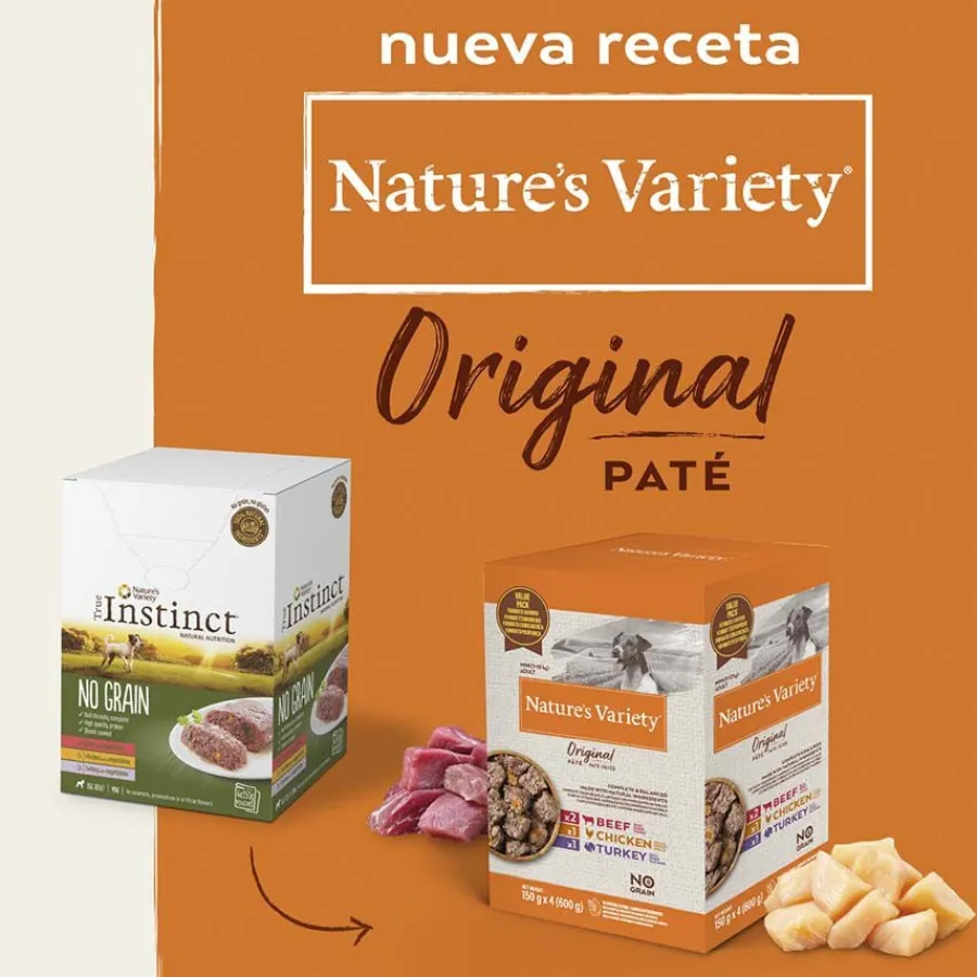 Nature's Variety Adult Mini Paté sobre para perros Best