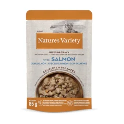Nature's Variety Adult Salmón sobre en salsa para gatos Discount
