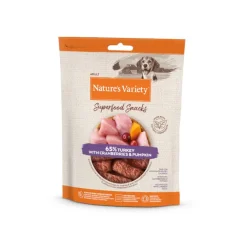 Nature's Variety Barritas Pavo snacks superfood para perros New