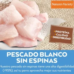 Nature's Variety Healthy Grains Adult Medium Maxi Pescado Blanco pienso para perros Best