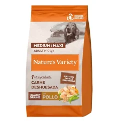 Nature's Variety Healthy Grain Adult Medium Maxi Pollo pienso para perros