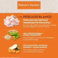 Nature's Variety Healthy Grain Sterilized Pescado Blanco pienso para gatos Outlet