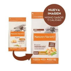 Nature's Variety Healthy Grains Adult Mini Pollo pienso para perros Hot