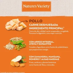 Nature's Variety Healthy Grains Adult Mini Pollo pienso para perros Hot
