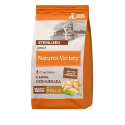 Nature's Variety Healthy Grains Adult Sterilized Pollo pienso para gatos Hot