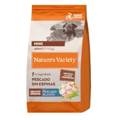 Nature's Variety Healthy Grains Adult Mini Pescado Blanco pienso para perros