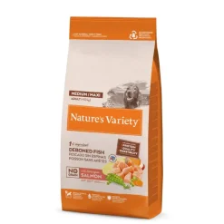 Nature's Variety No Grain Adult Medium Maxi Salmón pienso para perros