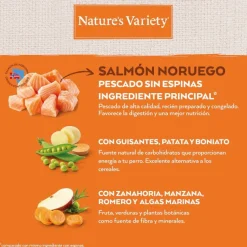 Nature's Variety No Grain Adult Medium Maxi Salmón pienso para perros