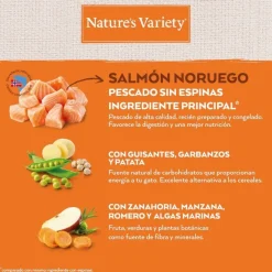 Nature's Variety No Grain Adult Sterilised Salmón Noruego pienso para gatos Hot