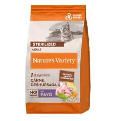 Nature's Variety No Grain Adult Sterilized Pavo pienso para gatos Best