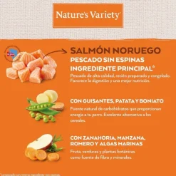 Nature's Variety No Grain Adult Mini Salmón pienso para perros Outlet